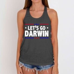 Lets Go Darwin Women's Knotted Racerback Tank