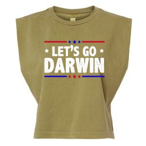 Lets Go Darwin Garment-Dyed Women's Muscle Tee