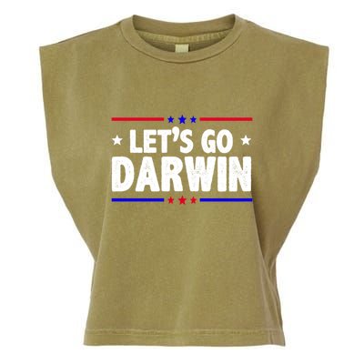 Lets Go Darwin Garment-Dyed Women's Muscle Tee