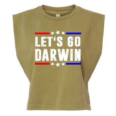 Lets Go Darwin US Vintage Garment-Dyed Women's Muscle Tee