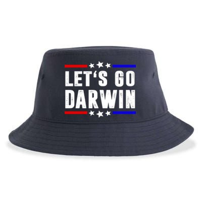 Lets Go Darwin US Vintage Sustainable Bucket Hat