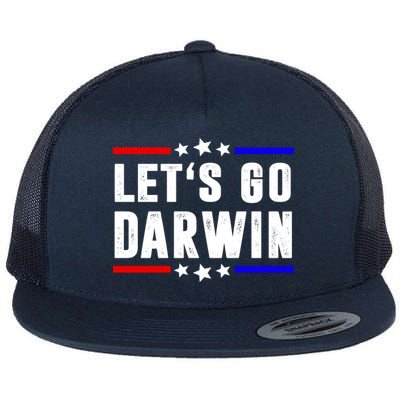 Lets Go Darwin US Vintage Flatbill Hat