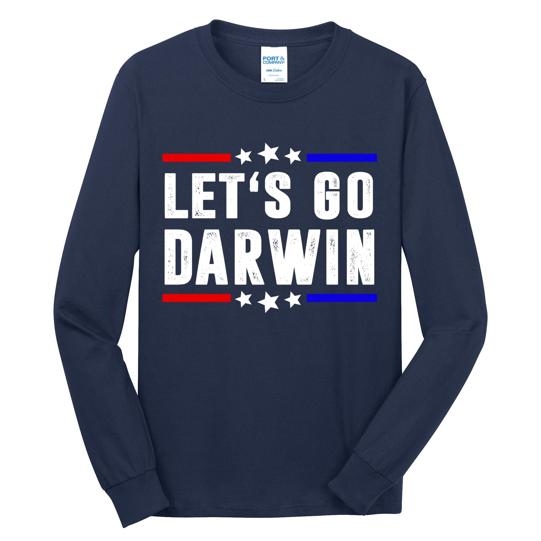 Lets Go Darwin US Vintage Tall Long Sleeve T-Shirt