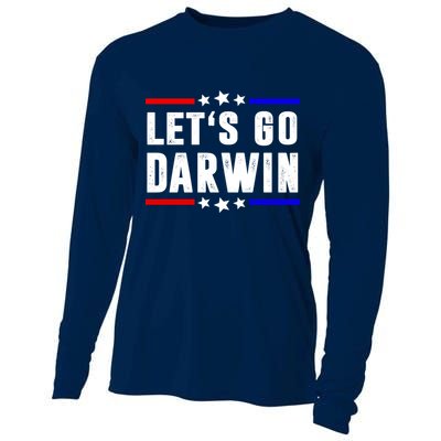 Lets Go Darwin US Vintage Cooling Performance Long Sleeve Crew