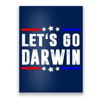 Lets Go Darwin US Vintage Poster