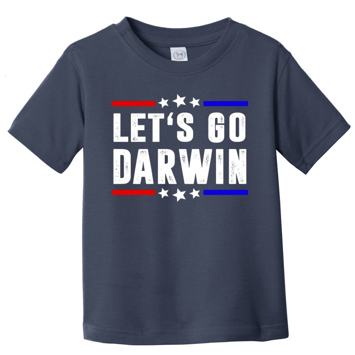 Lets Go Darwin US Vintage Toddler T-Shirt