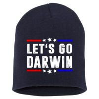 Lets Go Darwin US Vintage Short Acrylic Beanie