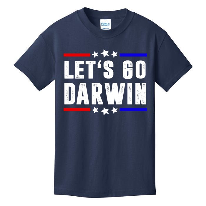 Lets Go Darwin US Vintage Kids T-Shirt
