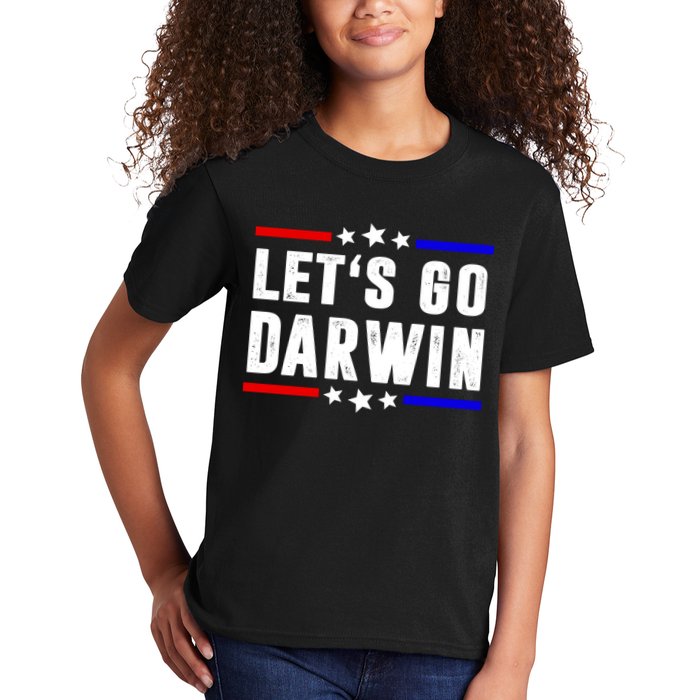 Lets Go Darwin US Vintage Kids T-Shirt