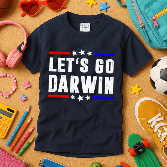 Lets Go Darwin US Vintage Kids T-Shirt