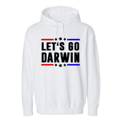 Lets Go Darwin US Vintage Garment-Dyed Fleece Hoodie