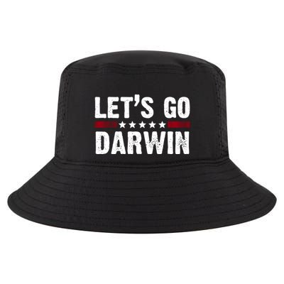 Lets Go Darwin Vintage Logo Cool Comfort Performance Bucket Hat