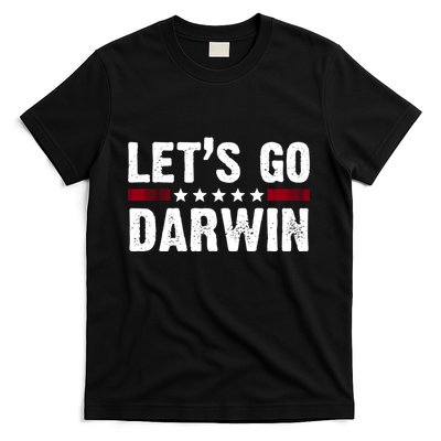 Lets Go Darwin Vintage Logo T-Shirt