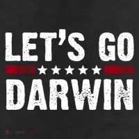 Lets Go Darwin Vintage Logo Trucker Hat