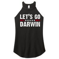 Lets Go Darwin Vintage Logo Women's Perfect Tri Rocker Tank