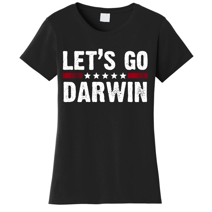 Lets Go Darwin Vintage Logo Women's T-Shirt