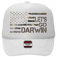 Lets Go Darwin US Camo Military Flag Trucker Hat
