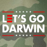 Lets Go Darwin Legacy Tie Dye Trucker Hat