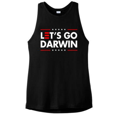 Lets Go Darwin Ladies PosiCharge Tri-Blend Wicking Tank