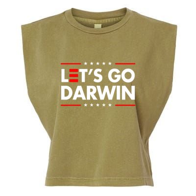 Lets Go Darwin Garment-Dyed Women's Muscle Tee
