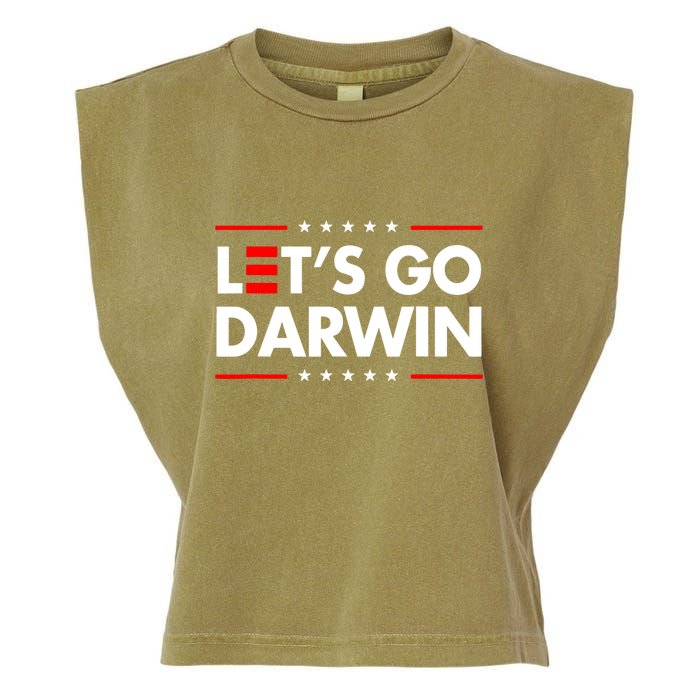 Lets Go Darwin Garment-Dyed Women's Muscle Tee