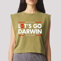 Lets Go Darwin Garment-Dyed Women's Muscle Tee
