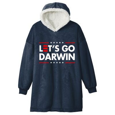 Lets Go Darwin Hooded Wearable Blanket