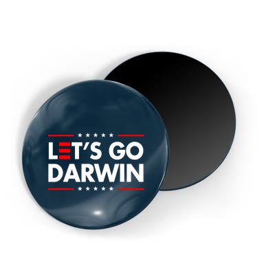 Lets Go Darwin Magnet