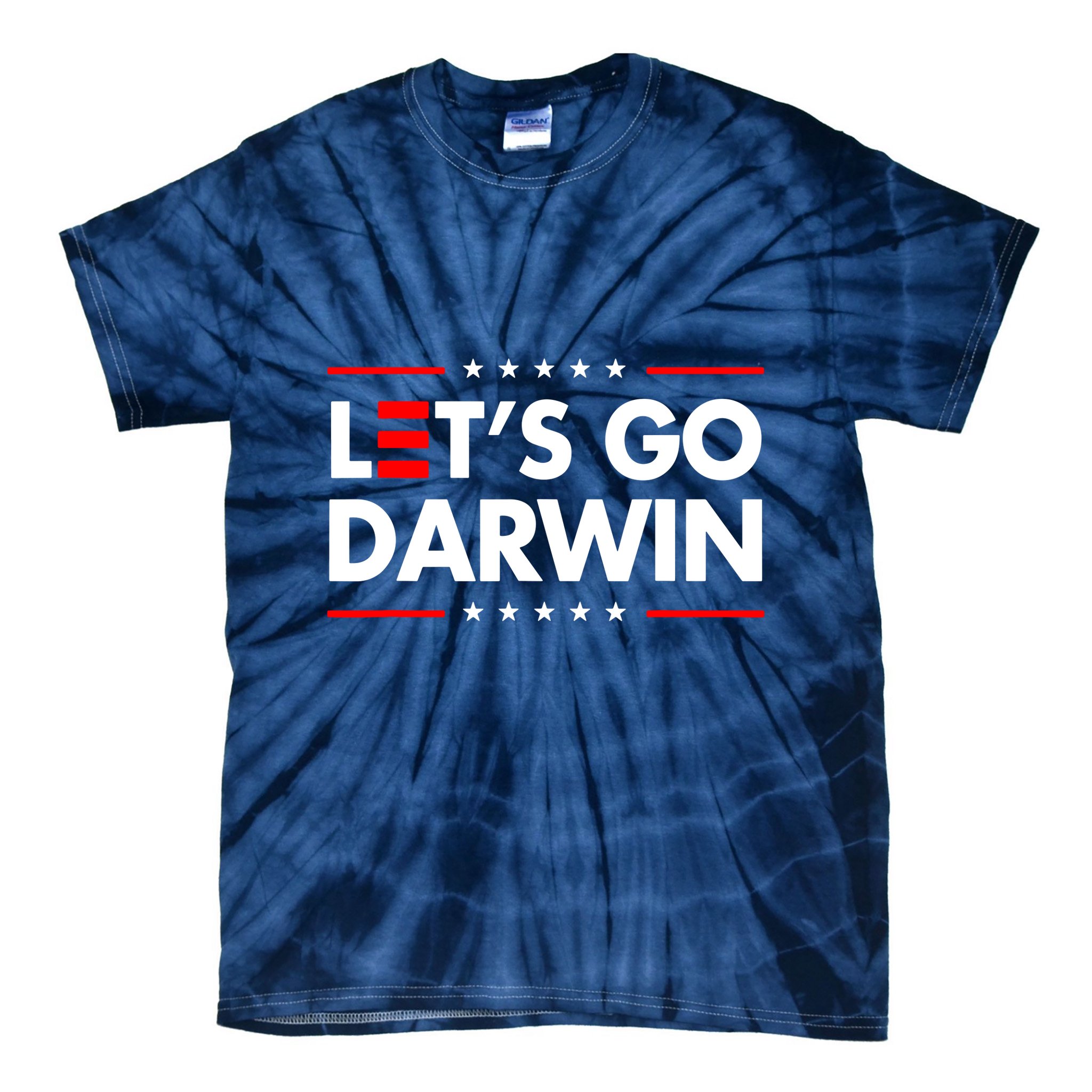 Lets Go Darwin Tie-Dye T-Shirt