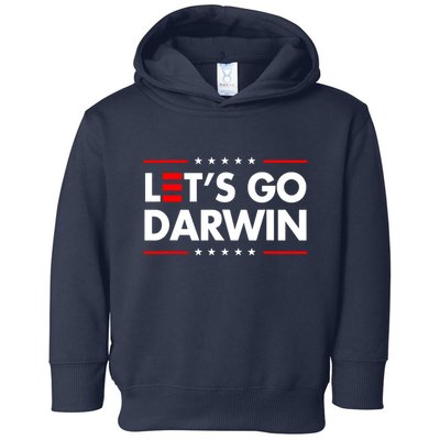 Lets Go Darwin Toddler Hoodie