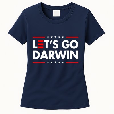 Lets Go Darwin Womens T-Shirt