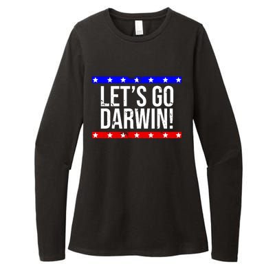 Let's Go Dwarin! Vintage USA Womens CVC Long Sleeve Shirt