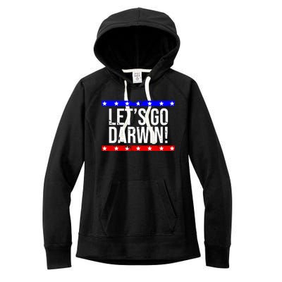 Let's Go Dwarin! Vintage USA Women's Fleece Hoodie