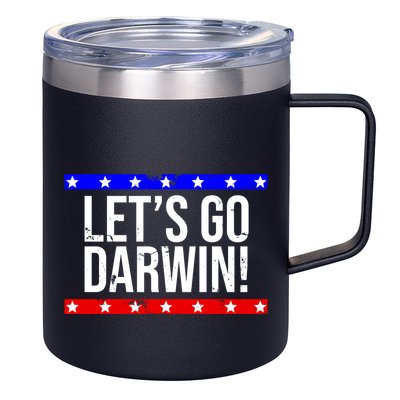 Let's Go Dwarin! Vintage USA 12oz Stainless Steel Coffee Mug