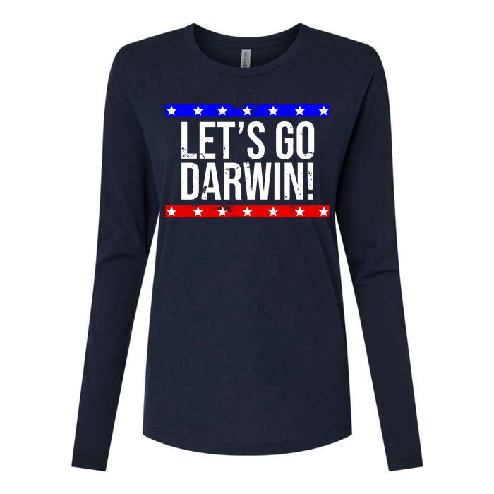 Let's Go Dwarin! Vintage USA Womens Cotton Relaxed Long Sleeve T-Shirt