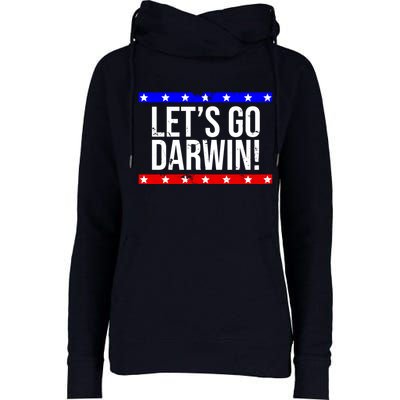 Let's Go Dwarin! Vintage USA Womens Funnel Neck Pullover Hood