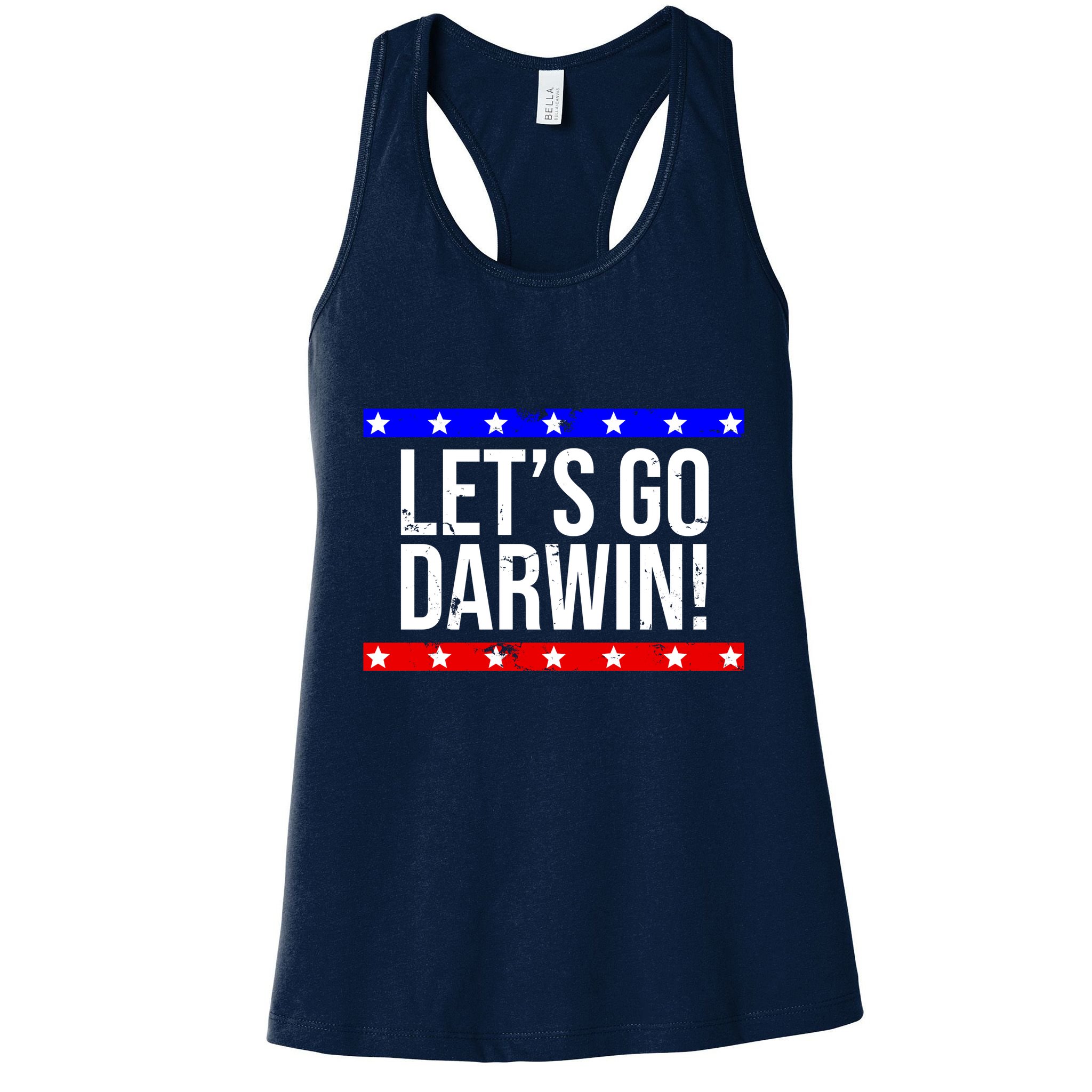Let's Go Dwarin! Vintage USA Womens Tank Top