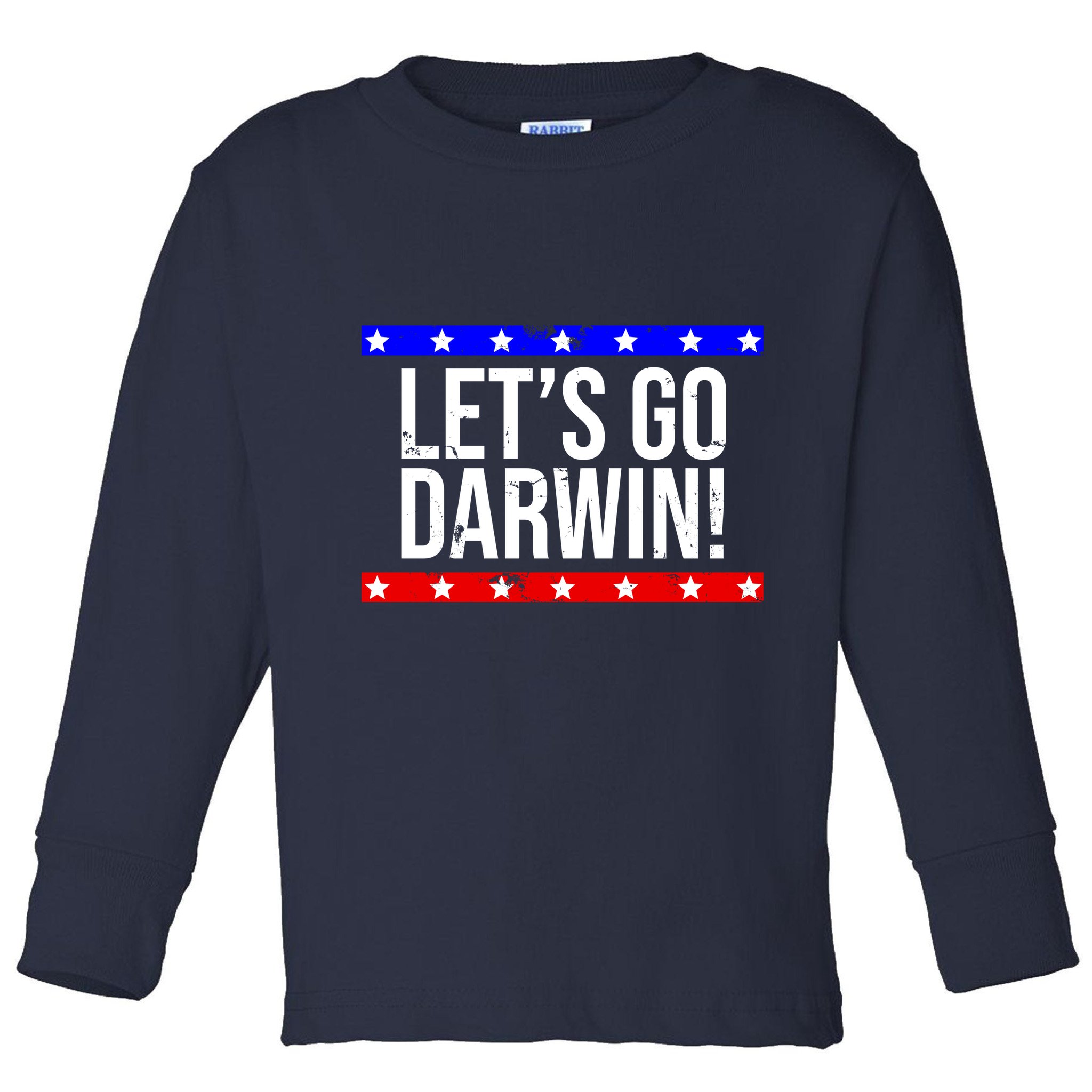 Let's Go Dwarin! Vintage USA Toddler Long Sleeve Shirt