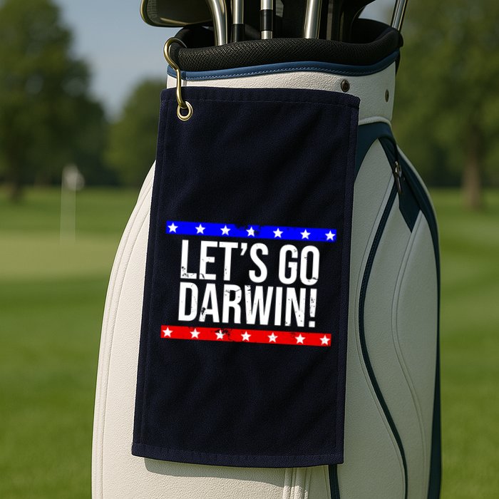 Let's Go Dwarin! Vintage USA Golf Towel