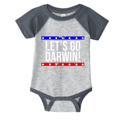 Let's Go Dwarin! Vintage USA Infant Baby Jersey Bodysuit