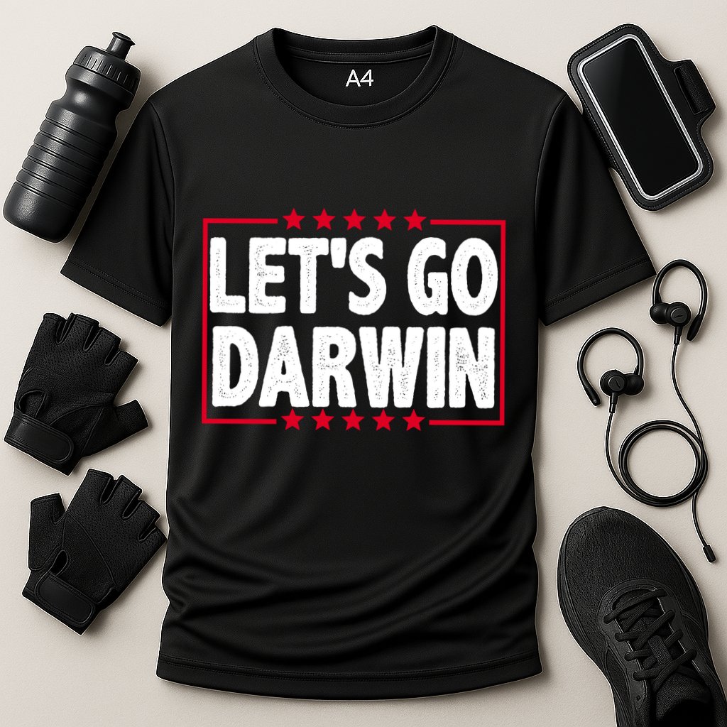 Let's Go Darwin Logo Performance Shirt