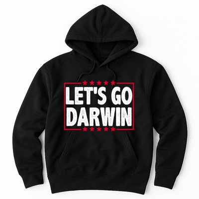 Let's Go Darwin Logo Hoodie