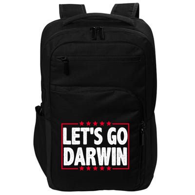 Let's Go Darwin Logo Impact Tech Backpack