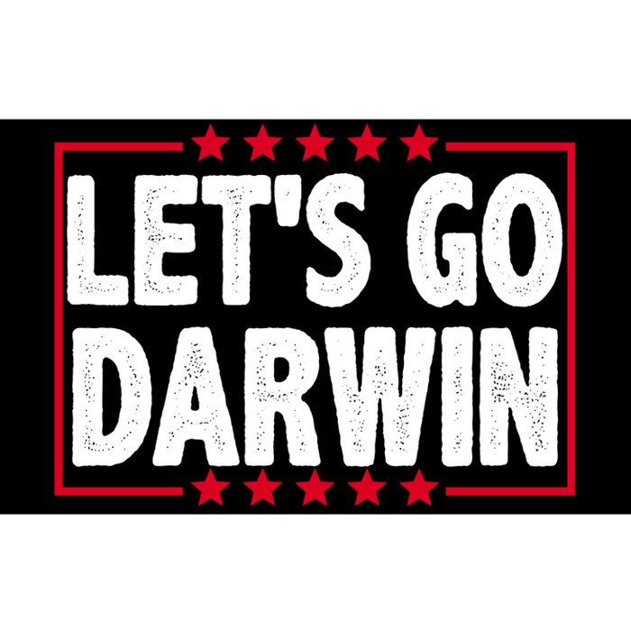 Let's Go Darwin Logo Bumper Sticker