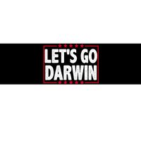 Let's Go Darwin Logo Bumper Sticker