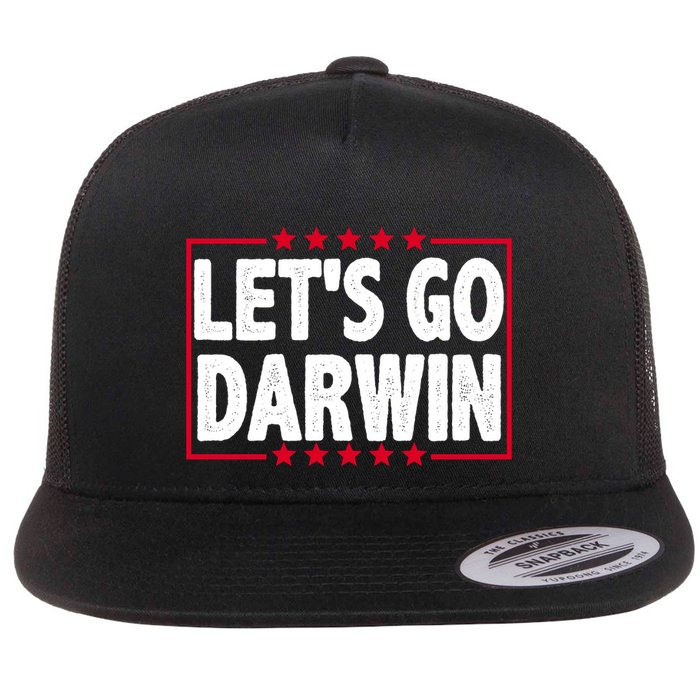 Let's Go Darwin Logo Flatbill Hat