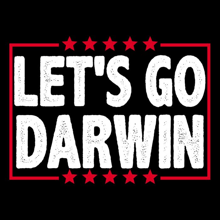 Let's Go Darwin Logo Flatbill Hat