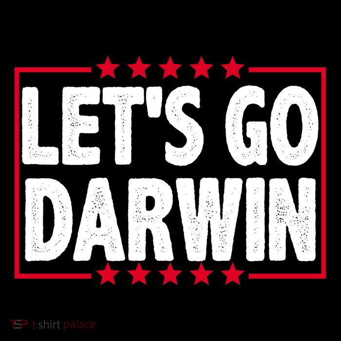 Let's Go Darwin Logo Bag