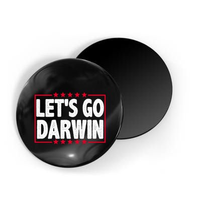 Let's Go Darwin Logo Magnet