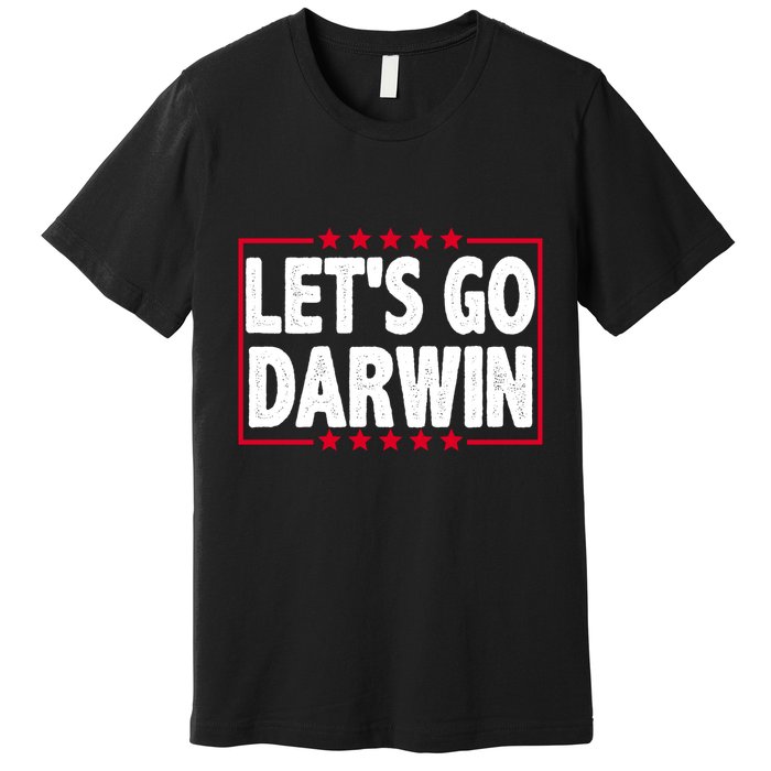 Let's Go Darwin Logo Premium T-Shirt